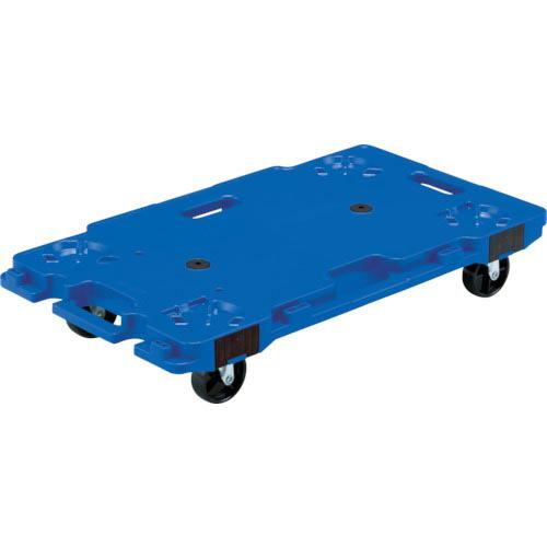 サンコー 樹脂製平台車 802462 サンキャリー6839 ブルー ( SK-6839-BL ) 三...