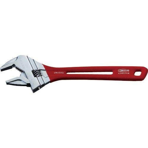 エビ ハイブリッドモンキーレンチX グリップ 300mm ( UM49XD ) (株)ロブテックス