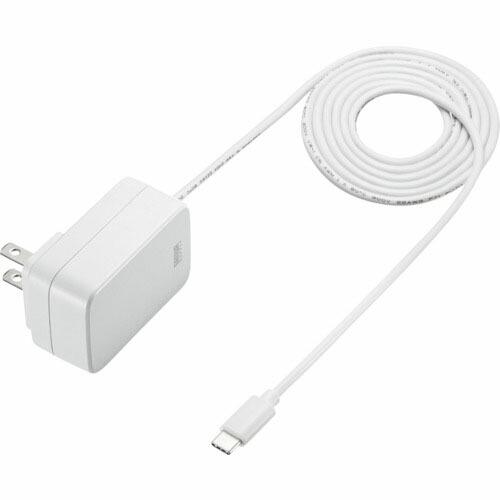 SANWA USB PD対応AC充電器(USB TypeCケーブル一体型18W) ( ACA-PD8...