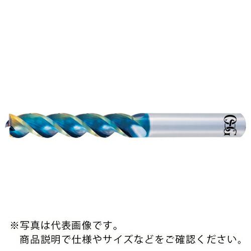OSG 非鉄用DLC超硬エンドミル スタンダード 3刃 ロング形 3D ピンカド AE-TL-N 8...