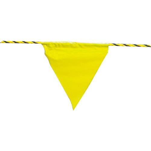 ユタカメイク 安全表示旗付きロープ 9mmx10m ( AF-3119 ) (株)ユタカメイク