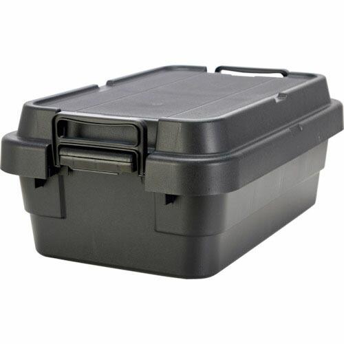 【SALE価格】TRUSCO トランクカーゴ フラット天板仕様 浅型 30L 黒 ( BLKCFL-...