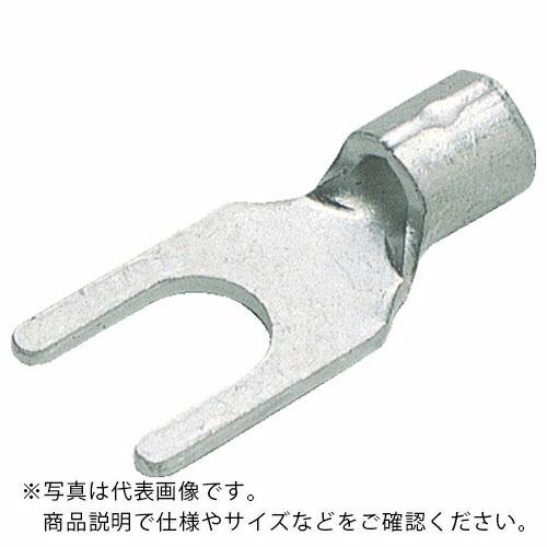 TRUSCO 裸圧着端子先開形φ3.2長さ15.0 (50個入) ( T-1.25Y-3 )