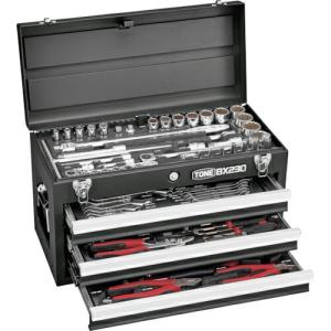 TONE 整備用工具セット ツールセット(マットブラック) 間口508×奥行232×高さ302mm  ( TSXT95022BK )｜orangetool