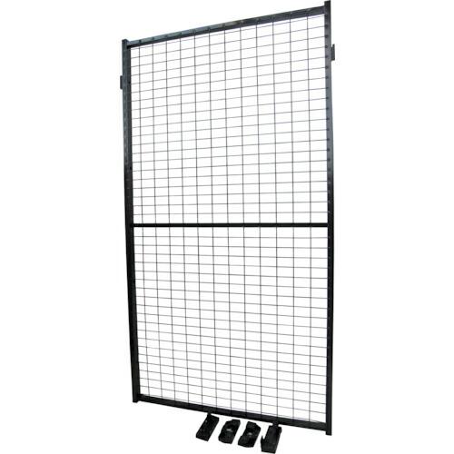 AXELENT 安全柵エックスガード メッシュパネル 高さ1900mm 幅1000mm 色ブラック取...