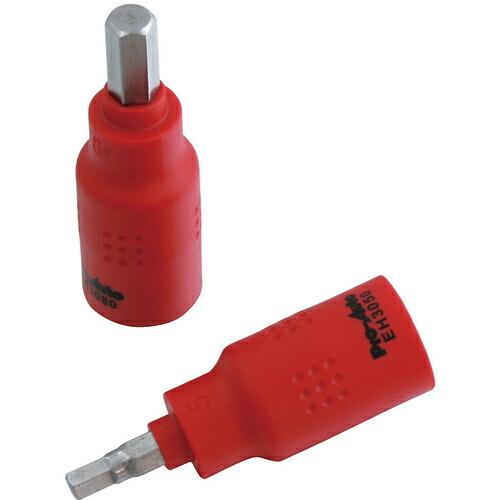 Pro-Auto 3/8&quot;絶縁ヘキサゴンソケット 8mm ( EH3080 ) スエカゲツール(株)...