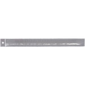 緑十字 反射バンド(タックルバンド) 白 タックル-W 32×320mm 特殊鋼板入り ( 243013 ) (株)日本緑十字社 (メーカー取寄)｜orangetool