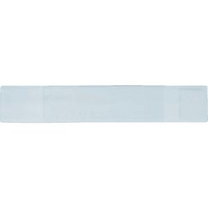 ユニット 差込式ワンタッチ腕章 (白)軟質ビニール/特殊鋼 70×400 ( 848-61 ) ユニット(株)｜orangetool