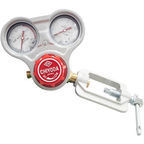 千代田 アセチレン用調整器スタウトフリースライド枠式 ( SRA ) (株)千代田精機