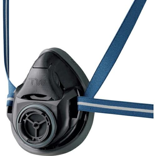 シゲマツ 防じん・防毒マスク TW01 烏羽色(からすばいろ) S ( TW01 BK(S) 119...