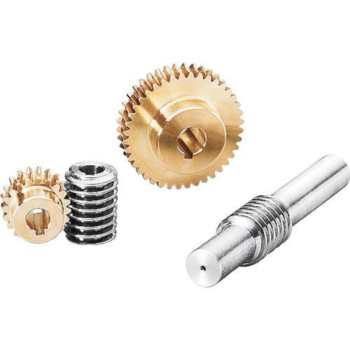 KG ウォーム W1SR2+B モジュール1.0 圧力角20度(並歯) S45C 精密転造仕上 ( ...