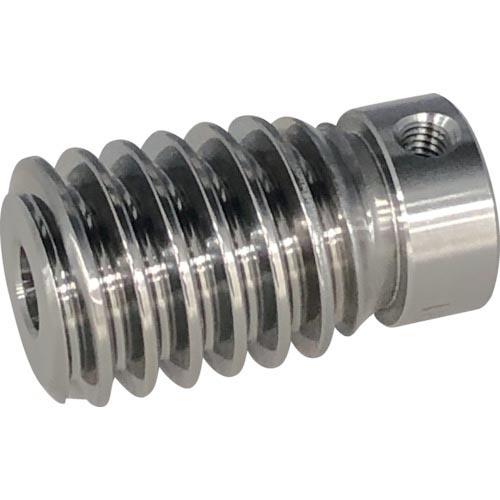 KG ウォーム W1SUR1+B モジュール1.0 圧力角20度(並歯) SUS304 精密転造仕上...