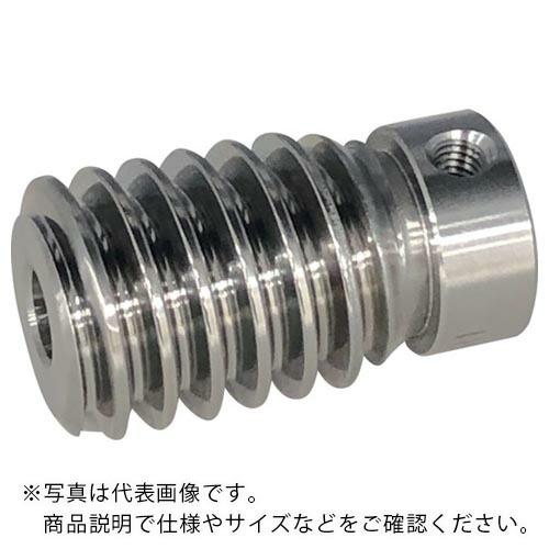 KG ウォーム W1SUR2+B モジュール1.0 圧力角20度(並歯) SUS304 精密転造仕上...