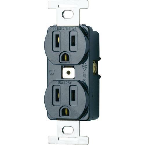 【SALE価格】明工 埋込ダブルコンセント接地2P ( ME2817 )