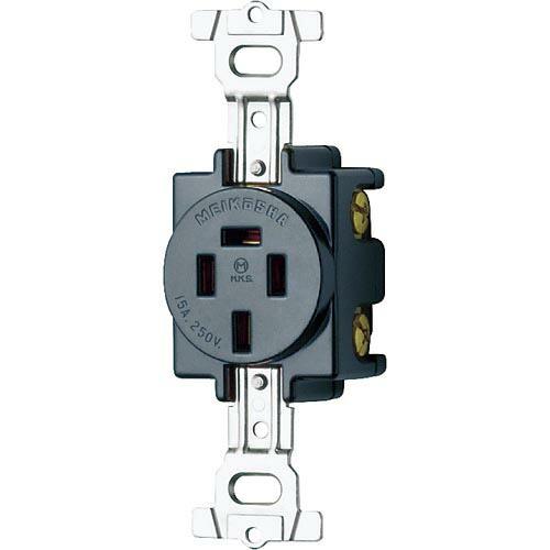 【SALE価格】明工 埋込コンセント接地3P ( MU2818 )