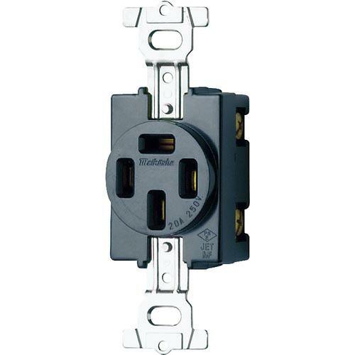 【SALE価格】明工 埋込コンセント接地3P ( MU2821 )