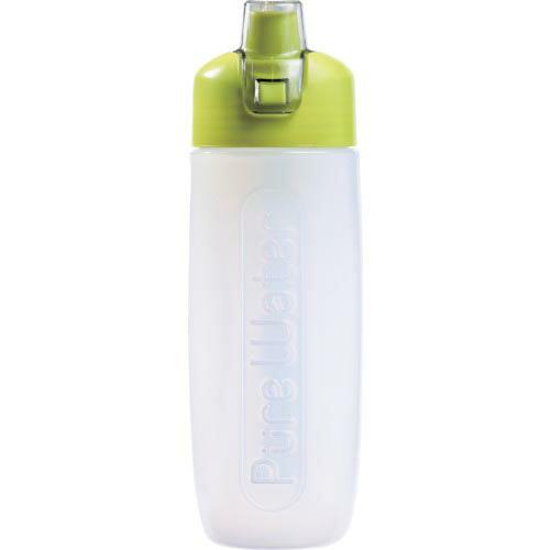 【SALE価格】KURITA 携帯用浄水ボトル ピュアウォーター イエローグリーン ( JBR-30...