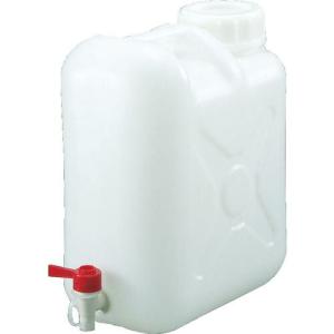 【SALE価格】TRUSCO ポリタンク(扁平缶) 広口ケミカルコック パッキン付タイプ 20L ( T0318 ) トラスコ中山(株)｜orangetool