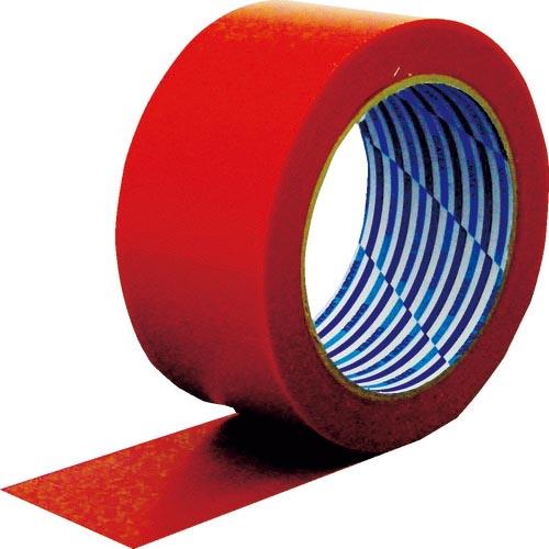 【SALE価格】パイオラン 梱包用テープ 50mm×25m レッド ( K-10-RE 50MMX2...