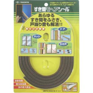 槌屋 すき間モヘヤシール ゴールド 6mm×6mm×2m (NO6060-BR GO-B)｜orangetool