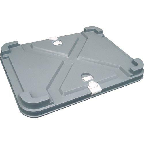 ヒシ S-9GA蓋グレー ( S-9GAF-GY ) 三菱ケミカルインフラテック(株)物流資材部