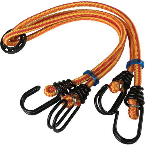 ユタカメイク ゴム リング付きバンジーコード 8mm×400mm 混色 ( BCR-409 ) (株...