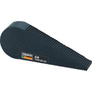 TRUSCO ドアストッパー 天然ゴムタイプ 全長120mm ( TDS120-20 ) トラスコ中山(株)｜orangetool