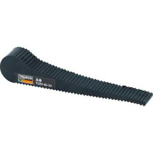 TRUSCO ドアストッパー 天然ゴムタイプ 全長142mm ( TDS140-20 ) トラスコ中山(株)｜orangetool