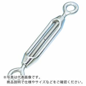 TRUSCO ステンレス製 枠式ターンバックル アイ&アイタイプ ねじ径W3/8 (1個入) ( TTB-9E ) トラスコ中山(株)｜orangetool