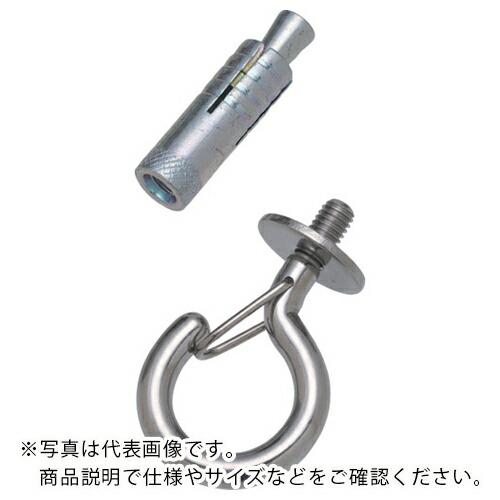 TRUSCO 吊金具(ボルトタイプ) ステンレス ボルトフック ねじ径M6 ( TBF-5S ) ト...