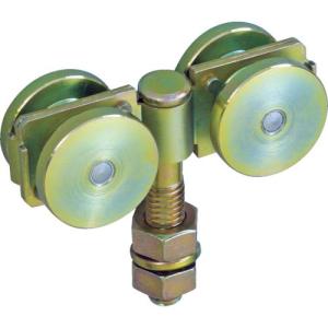 DAIKEN 2号ドアハンガー用ベアリング複車 フレキシブルタイプ ( 2-4WH-BN )｜orangetool
