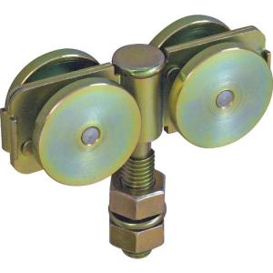 DAIKEN 3号ドアハンガー用ベアリング複車 フレキシブルタイプ ( 3-4WH-BN )｜orangetool