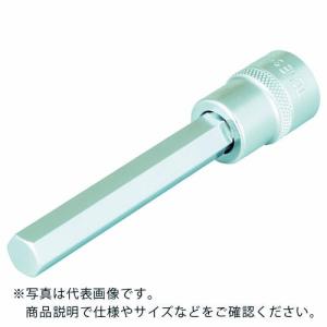 TONE ロングヘキサゴンソケット 対辺寸法12mm ビット長さ70mm ( 3H-12L ) TONE(株)｜orangetool