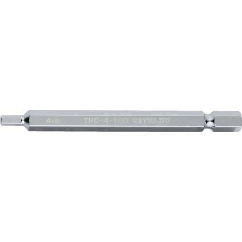 ミトロイ T型ホローレンチ 差替式 ビット4X100L ( THC-4-100 ) 水戸工機(株)