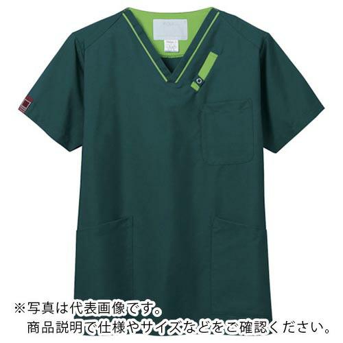 FOLK スクラブ モスグリーン×グリーナリー SS ( 7042SC-18-SS )