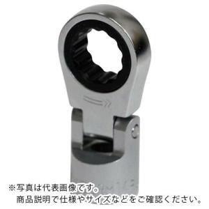 TONE フレックスラチェットめがねソケット 対辺寸法14mm 差込角9.5mm ( 3RM-14F ) TONE(株)｜orangetool