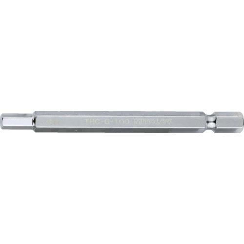 ミトロイ T型ホローレンチ 差替式 ビット6X100L ( THC-6-100 ) 水戸工機(株)