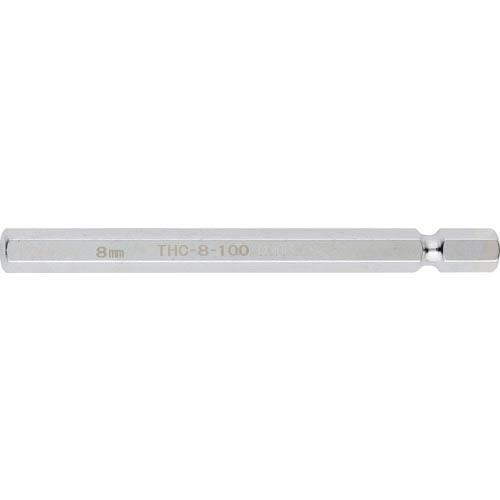 ミトロイ T型ホローレンチ 差替式 ビット8X100L ( THC-8-100 ) 水戸工機(株)