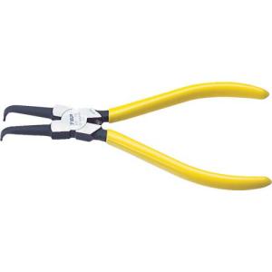 TOP スナップリングプライヤ穴用曲爪 230mm 使用範囲32~80mm ( HB-230 )｜orangetool