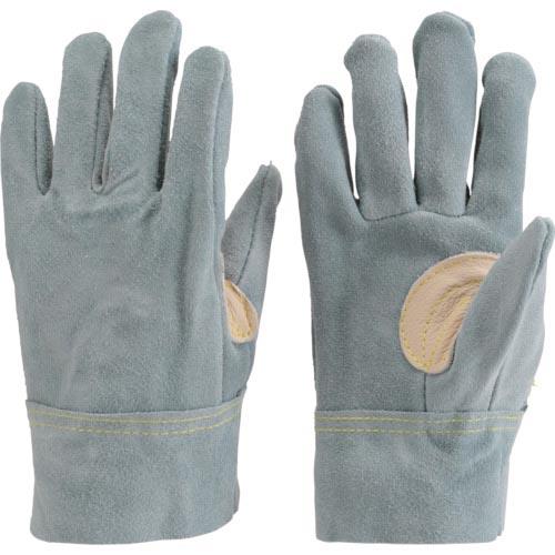 TRUSCO オイル加工革手袋 当て付 Lサイズ ( TYK-107BH-L ) トラスコ中山(株)