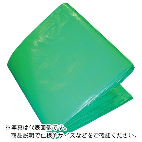 TRUSCO 【売切廃番】 #4000エコUVシート 幅1.8m×長さ1.8m グリーン ( TUV...