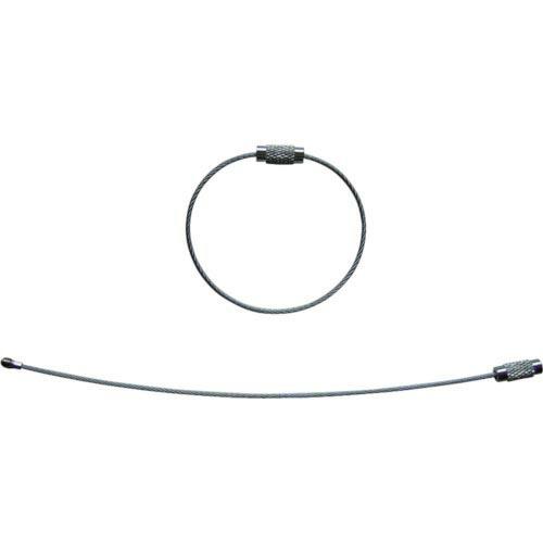 ニッサチェイン キーワイヤー 200mm (10本入) ( TKY-200 ) (株)ニッサチェイン
