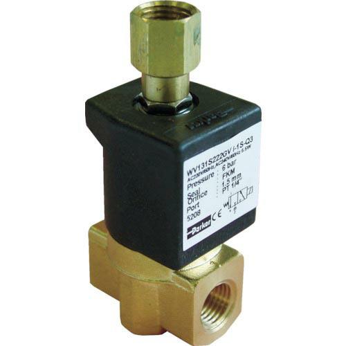 クロダ 流体制御用直動形3ポートバルブ ( WV131S222LV-I-1S-C2-11W ) (株...