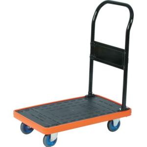 【SALE価格】TRUSCO MKP樹脂製台車 固定式 716X436 エアキャスター付 ( MKP-158AC ) トラスコ中山(株)｜orangetool