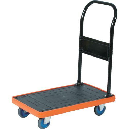 【SALE価格】TRUSCO MKP樹脂製台車 固定式 716X436 エアキャスター付 ( MKP...