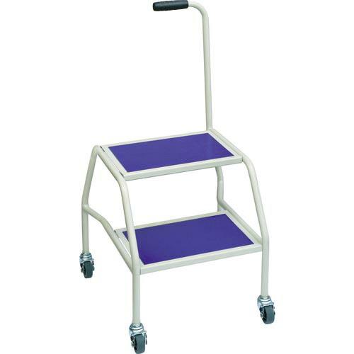 NF 移動式踏み台SFS型 2段スリップ防止ゴム付きH800X470X455 ( SFS-92NT ...