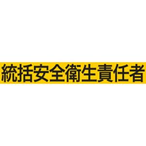 KEIAI ストレッチ腕章 統括安全衛生責任者 S ( 900007 ) (株)敬相｜orangetool