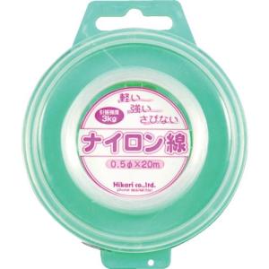 光 ナイロン線 透明 0.5φ×20M ( NV05-1 ) (株)光｜orangetool