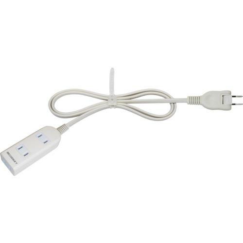 ノア 3ケ口延長コード2m白 ( NC-5302WH ) (株)ノア