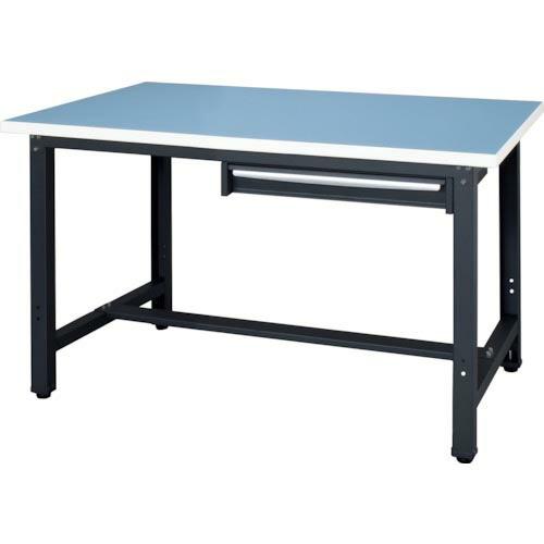 DAISHIN ロンリューム天板作業台 天板ライトグレー色 1段引出付き ( WZR-12751 )...